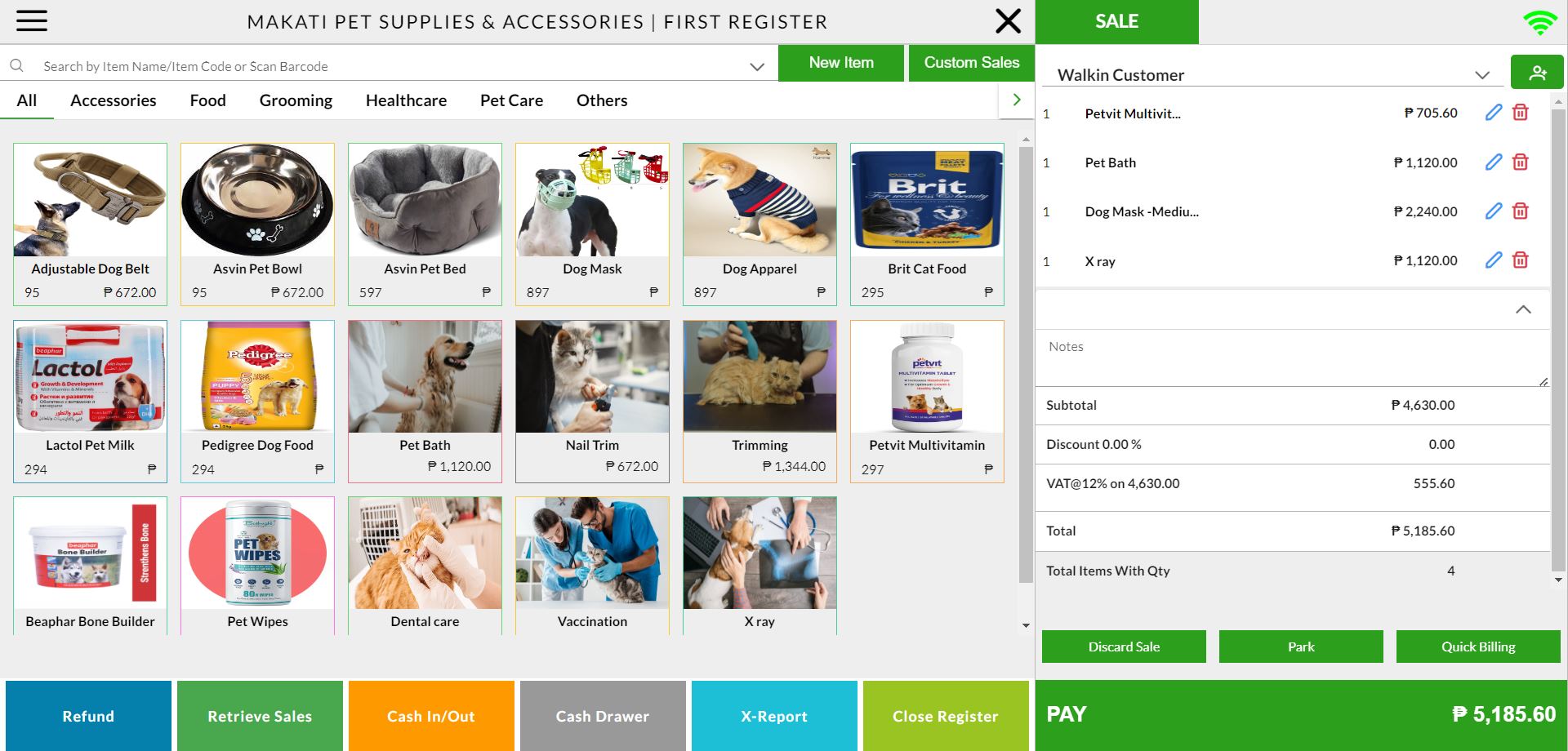 BIR Accredited POS System Philippines -petshop