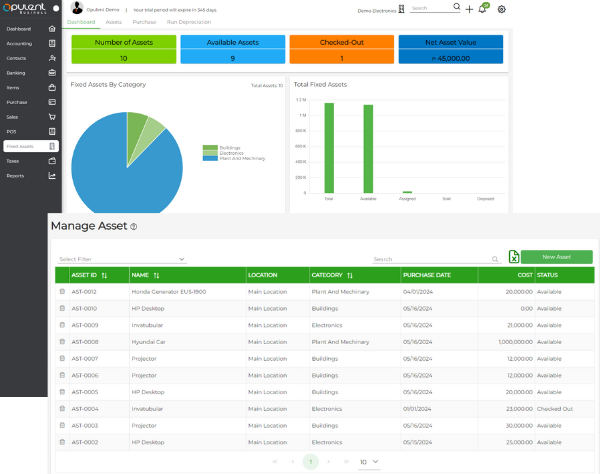 Fixed Asset Software